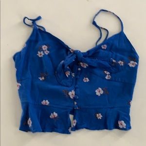 American Eagle Cropped Tank Top